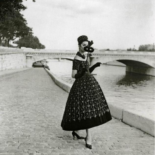 Elegance quote - Yves Saint Laurent dress
