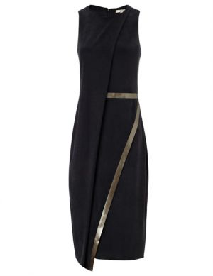 black grecian style dress