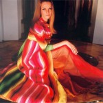 Model Veruschka during a 1966 shoot