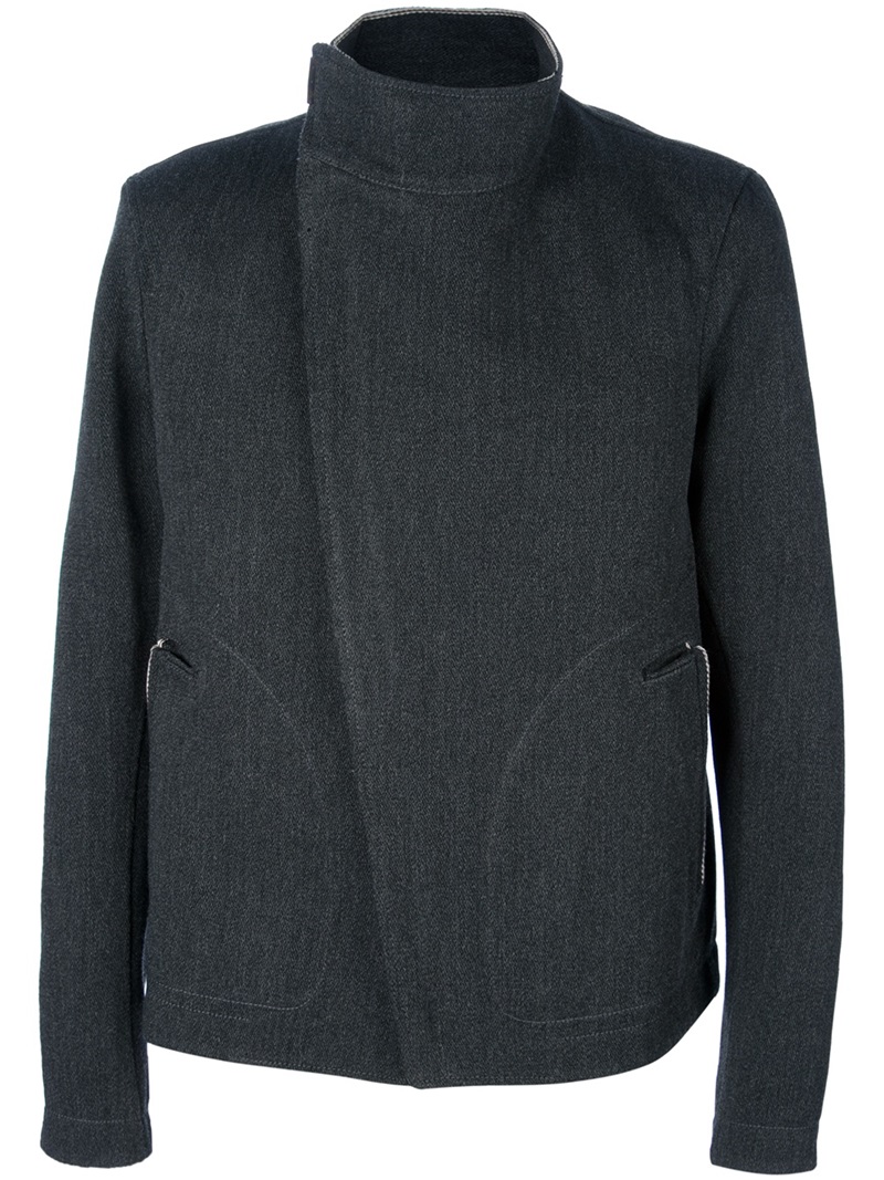 SHOP THIS LOOK: Cate Blanchett’s grey wool jacket