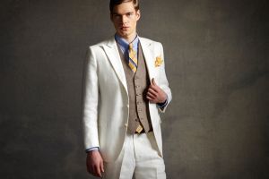 Men's The Great Gatsby Collection Backless Formal Vest, Brooks Brothers