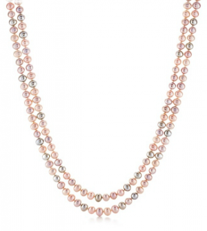 Ziegfeld Collection necklace of freshwater cultured pearls.