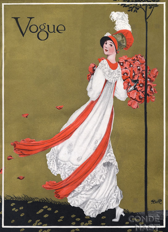 KNOW YOUR FASHION HISTORY: Vintage Vogue magazine covers: early covers ...