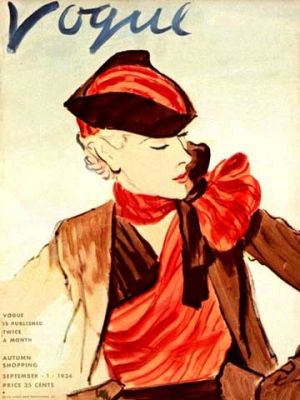KNOW YOUR FASHION HISTORY: Vintage Vogue magazine covers: early covers ...