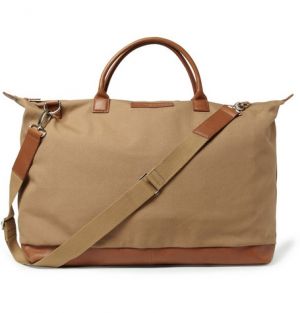 LUSCIOUS TRAVEL: Beige and brown weekender bags