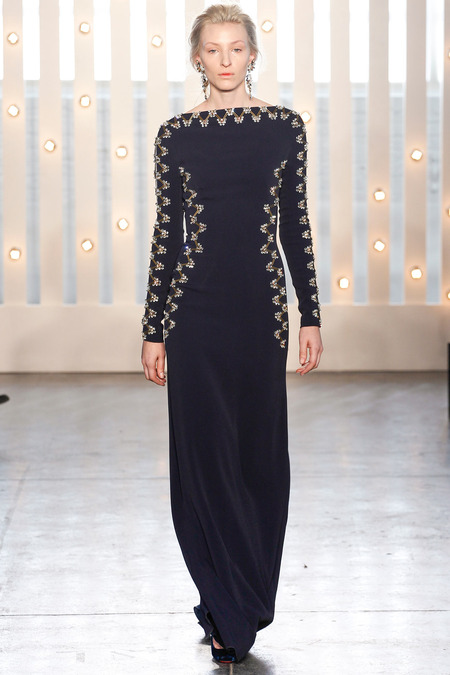 RUNWAY: Jenny Packham Fall 2014 RTW Collection