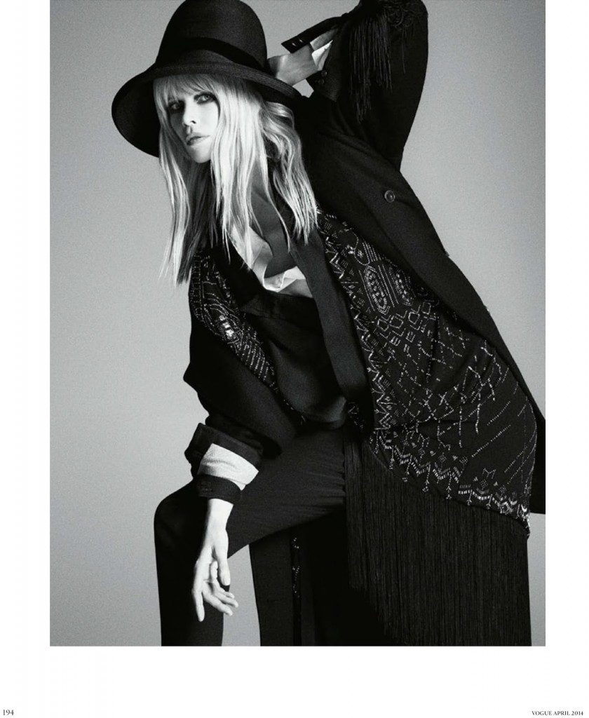 FASHION EDITORIAL: Claudia Schiffer by Luigi + Iango for Vogue Germany ...