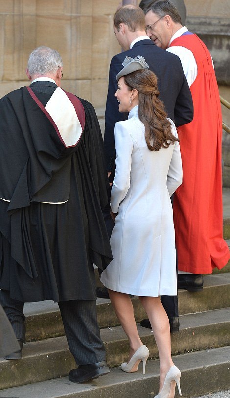 ROYAL TOUR: The royals attend an Easter Sunday church service, with ...