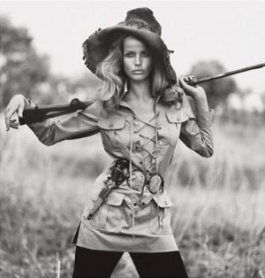 1960s-70s supermodel Veruschka