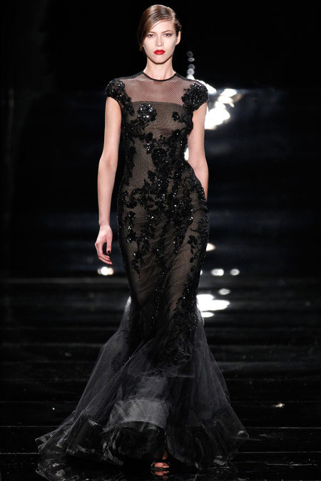 RUNWAY: Reem Acra Fall 2013 RTW collection