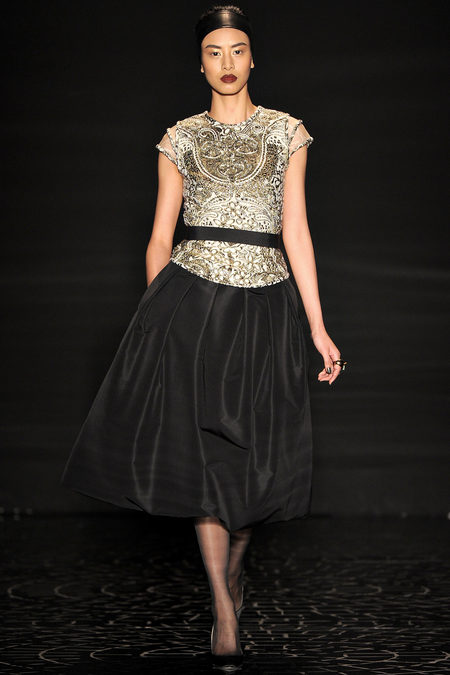 RUNWAY: Pamella Roland Fall 2013 RTW collection