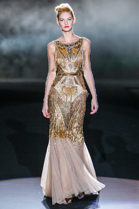 Runway: Badgley Mischka Fall 2013 RTW collection