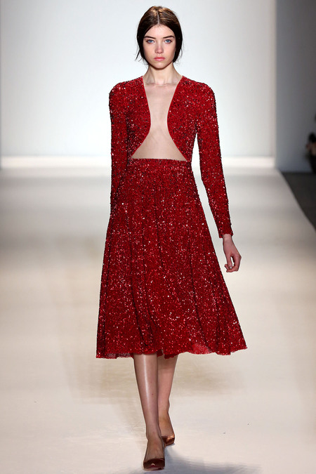 Runway: Jenny Packham Fall 2013 RTW collection